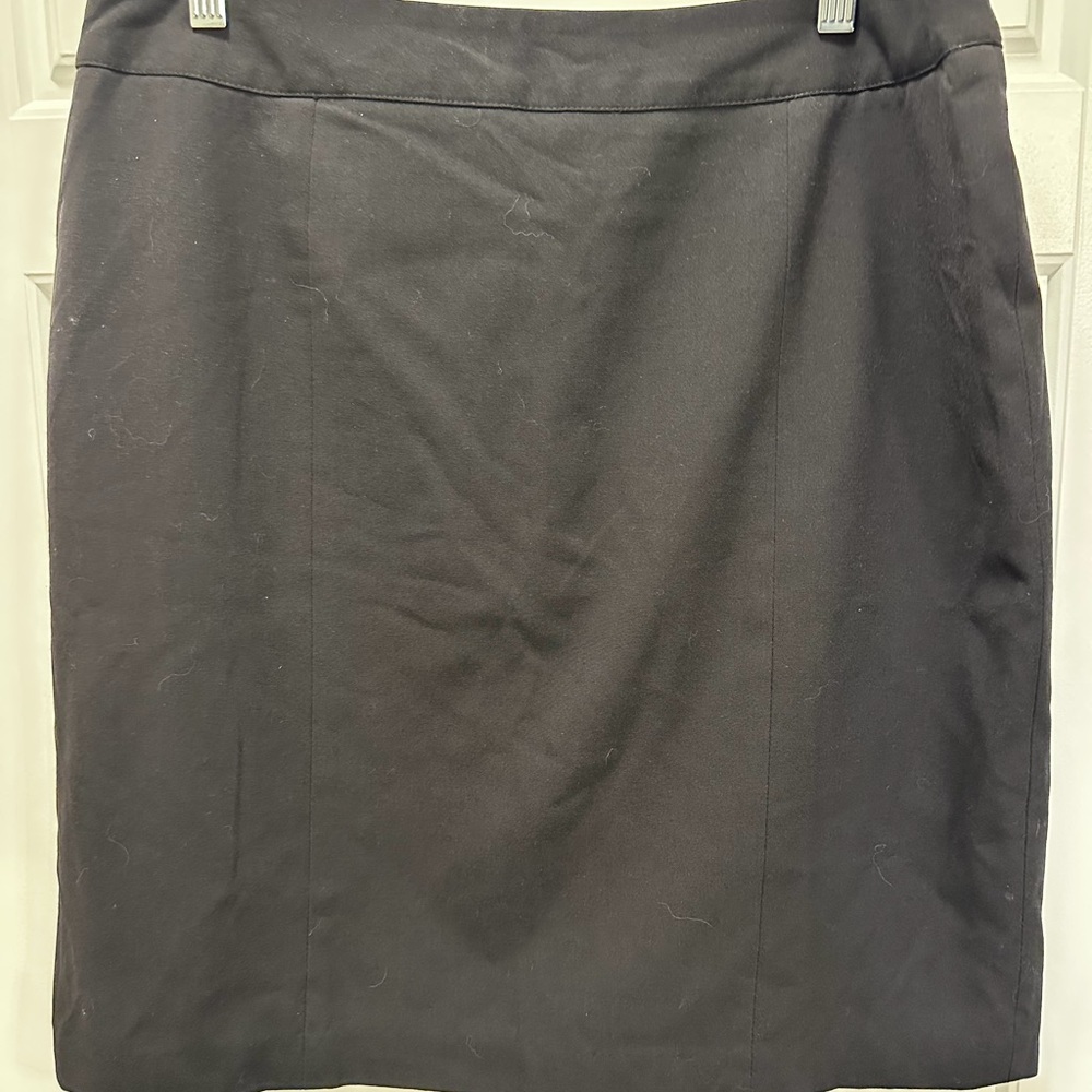Covington Black Pencil Skirt